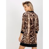 RUE PARIS Tunic-RP-TU-8189-4.09-black-beige | Shoptok.si