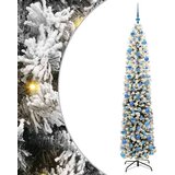  Umjetno božićno drvce Zelena 240 cm PVC i čelik i plastika | shoptok.hr