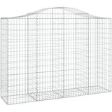  Lučne gabionske košare 6 kom 200x50x140/160cm pocinčano željezo | shoptok.hr