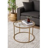 Hanah home berlin - gold 60 gold coffee table | ePonuda.com