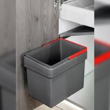 Emuca ugradna kanta za smeće 15 l, siva, 285x345x250 cm | ePonuda.com