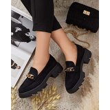 Resti Eco-suede moccasins with Zaffix embellishment | Shoptok.si