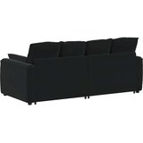  Modularna sofa s jastucima crna | shoptok.hr