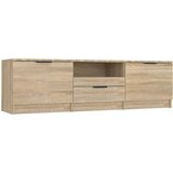 TV ormarić Sonoma hrast 140x35x40 cm Konstruirano drvo | Eponuda.ba