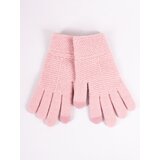 Yoclub Kids's Girls' Five-Finger Touchscreen Gloves RED-0085G-005C-003 | shoptok.hr