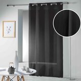 Douceur d intérieur Crna prozirna zavjesa 140x280 cm Telma – | shoptok.hr