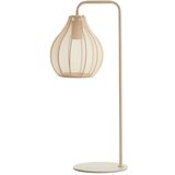Light & Living Bež namizna svetilka s tekstilnim senčilom (višina 60,5 cm) Elati – | Shoptok.si