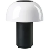 Črna aluminijasta LED zatemnitvena namizna svetilka (višina 22 cm) Harvest –