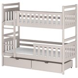 Molarem Home Drveni dječji krevet na kat Monika s ladicom - kašmir - 190x90 cm - Bez madraca | shoptok.hr