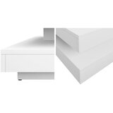  Konferencijski stočić NENANI 34x70 cm, beo | Eponuda.com