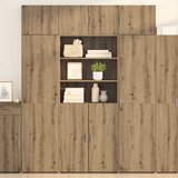  Highboard Umjetnički hrast 80 x 42,5 x 185 cm Konstruirano drvo | shoptok.hr