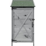  Vrtna Šupa Siva 59,5 x 56 x 113,5 cm Konstruirano drvo | shoptok.hr