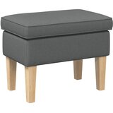  Stolica za noge Tamnosiva 55 x 35 x 41 cm Tkanina | shoptok.hr