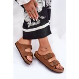 Big Star Suede Women's Slippers With Buckles | Shoptok.si