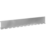 vidaXL Robovi trave 30 pcs 102 x 15 x 4 cm Jeklo Srebrna, (5000301400) | Shoptok.si