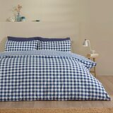 Catherine Lansfield Tamno plava posteljina za krevet za jednu osobu 135x200 cm Bamford Gingham Check – | shoptok.hr