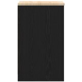  Garažni ormar za odlaganje crni 40x51x85 cm masivne borovine | shoptok.hr