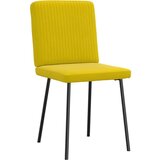  Jedilni stoli 4 kosi rumen žamet, (21832408) | Shoptok.si
