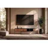 MOME TV omarica iz masivnega manga v naravni barvi 160x45x40 cm Curve – | Shoptok.si