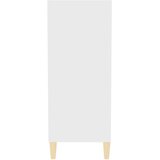 Komoda bijela 57 x 35 x 90 cm od konstruiranog drva | Eponuda.com