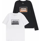 Jack & Jones Majica 'Steel' mornarsko plava / bijela