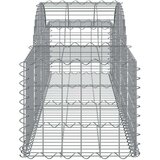  Obokane gabion košare 14 kosov 200x50x40/60 cm pocinkano železo | Shoptok.si