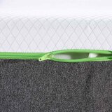  Madrac Srednje mekano 90 x 190 cm Bijela i siva | shoptok.hr