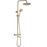 REA Bath Tuš set s termostatom Lungo Diamond Gold | Shoptok.si