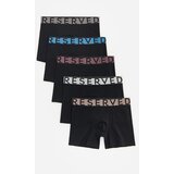 Reserved Komplet od 5 pari long bokserica - crno Cijene