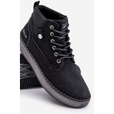 Big Star Lace-up men's ankle boots Hi-Poly System black | ePonuda.com