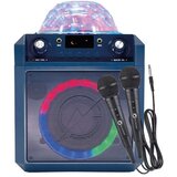 N-gear karaoke Block Party 602 XL, 300W, disko kugla, 2 žič. mikr, space blue | shoptok.hr