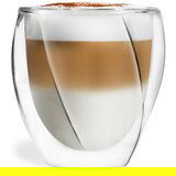 Vialli Design Šalice u setu 2 kom za cappuccino/s dvostrukom stijenkom 250 ml Cristallo – | shoptok.hr