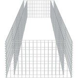  Gabionska sadilica od pocinčanog čelika 450 x 90 x 50 cm | shoptok.hr
