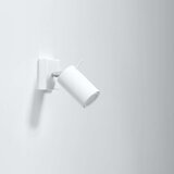 Zidna lampa RING bijela sa prekidačem | shoptok.hr