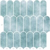  Pernata pločica 10 pcs Zelena 30 x 30 cm Poliuretan i PET | shoptok.hr