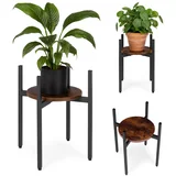 metalni stalak za cvijeće loft, visina 41,5 cm