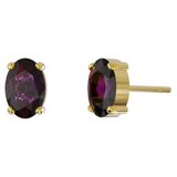 Victoria Cruz gemma amethyst gold mindjuše sa swarovski kristalom ( a4515-11dt ) | ePonuda.com