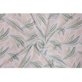 Mendola Fabrics Bela/zelena prosojna zavesa 300x260 cm Seva – | Shoptok.si