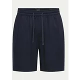 Only & Sons Kratke hlače iz tkanine Tel 22030250 Mornarsko modra Regular Fit
