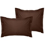  Tonne Brune - 88 Dark Brown Oxford Pillowcase Set (2 Pieces) (FR) | ePonuda.com