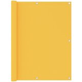 The Living Store Balkonsko platno rumeno 120x500 cm oksford blago - Balkonsko Platno, (21750640) | Shoptok.si