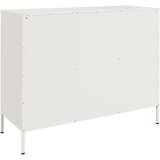  Komoda bijela 100 5 x 39 x 79 cm hladno valjani čelik | shoptok.hr