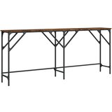  Konzolni stol boja hrasta 180x29x75 cm od konstruiranog drva | shoptok.hr