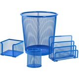 Biro time Žičani set za kancelariju Cord quatro, Plavi Cene