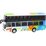  Dvokatni autobus s pogonom na trenje i zvučnim efektima - šareni | Shoptok.si