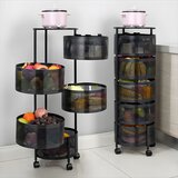  Organizator za kuhinjske police s rotirajućim policama, 5 razina, metal, ModernHome | shoptok.hr