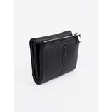 Shelvt Small black women's faux leather wallet | shoptok.hr