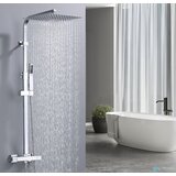 EYN Tuš panel s prevleko iz poliranega kroma | Nadometni tuš panel NT9782 — Krom | Shoptok.si