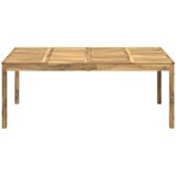  Stol za večeru u vrtu Bijela 196 x 100,5 x 75 cm | shoptok.hr