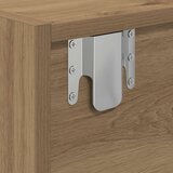 vidaXL TV omarica artisan hrast 80x31x25,5 cm inženirski les | Shoptok.si